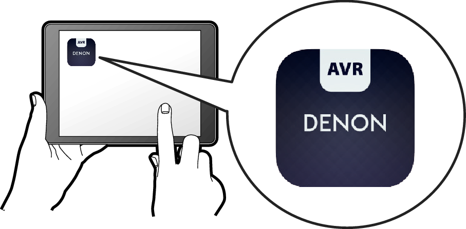 Denon app operation 2